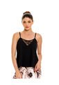 Camisilla De Pijama Con Escote En Encaje Negro ST Even 17623 de St Even