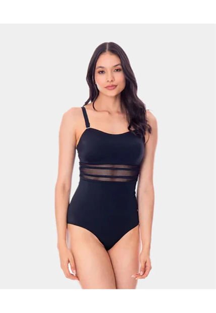 Vestido De Baño St Even Entero Negro ST Even 95105
