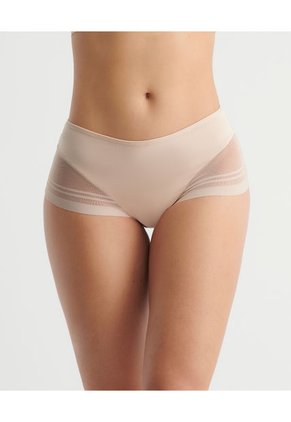 Cachetero Semidescaderado Detalle En Tul Elástico En La Cintura Natural ST Even 49094