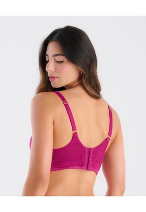 Brasier Realce Desvanecido Copa Lisa Con Varilla Fucsia ST Even 49290