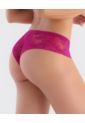 Cachetero Semidescaderado Corte Anatómico Elástico Delgado Fucsia ST Even 49394 de St Even