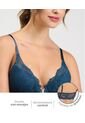 Brasier Realce Medio Abrochadura Frontal Azul Noche St Even 49580 de St Even