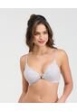 Brasier Realce Medio Abrochadura Frontal Gris St Even 49580 de St Even