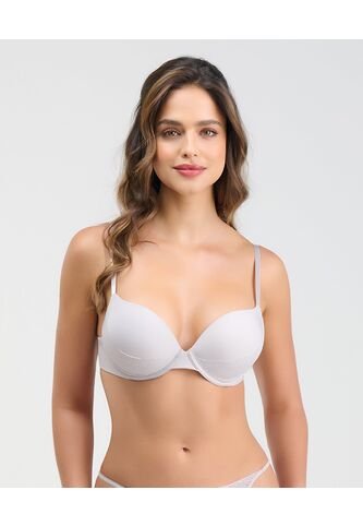 Brasier Extra Realce Encaje En La Base Gris St Even 49550 St Even