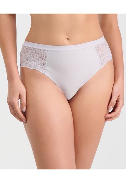 Cachetero Laterales En Encaje Gris St Even 49604