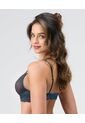 Bralette Silueta Triangular Arco Interno Azul Noche St Even 49606 de St Even