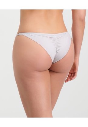 Panty Semidescaderado Con Detalles En Encaje Gris St Even 49572