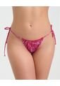 Panty De Baño Doble Faz Ajuste Graduable Lateral Estampado Fucsia St Even 99932 de St Even