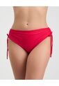 Panty De Baño Tiro Alto Recogido Lateral Rojo St Even  99942 de St Even