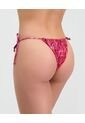Panty De Baño Doble Faz Ajuste Graduable Lateral Estampado Fucsia St Even 99932 de St Even