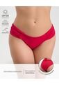 Panty De Baño Semidescaderado Recogidos Laterales Rojo St Even 99952 de St Even