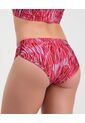 Panty De Baño Tiro Medio Estampado Fucsia St Even  99954 de St Even