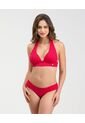 Panty De Baño Semidescaderado Recogidos Laterales Rojo St Even 99952 de St Even