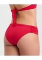Panty De Baño Semidescaderado Recogidos Laterales Rojo St Even 99952 de St Even