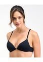 Brasier Realce Natural Abrochadura Frontal Negro St Even 49590 de St Even