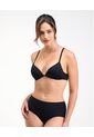Brasier Realce Natural Abrochadura Frontal Negro St Even 49590 de St Even