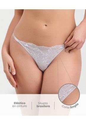 Brasilera Elástico En Cintura Gris St Even 49581