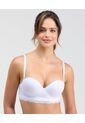 Brasier Extra Realce Encaje En La Base Blanco St Even 49560 de St Even