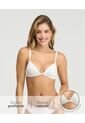 Brasier Realce Natural Escote Profundo Broche Frontal Blanco St Even 49670 de St Even