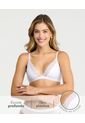 Bralette Escote Profundo Cargadera Ajustable  Blanco St Even 49686 de St Even