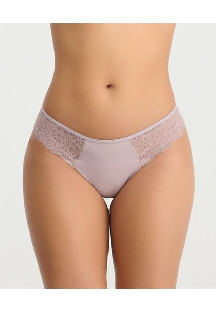 Brasilera Semidescaderada Con Elastico En Cintura Gris St Even 49641