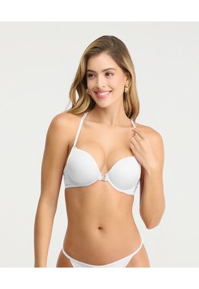 Brasier Doble Realce Abrochadura Magnética Blanco St Even 49700