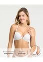 Brasier Doble Realce Abrochadura Magnética Blanco St Even 49700 de St Even