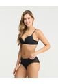 Panty Tiro Medio Detalles En Encaje Negro St Even 49692 de St Even