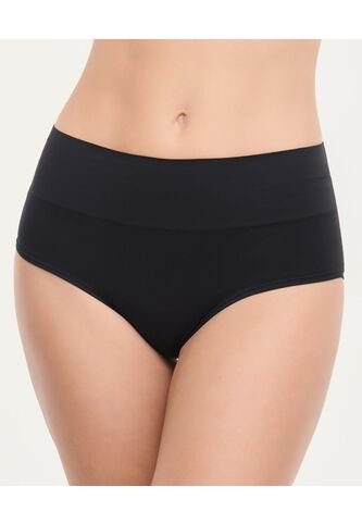 Panty Seamless Tipo Cachetero Fajón Ancho Negro St Even 49702 St Even