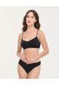 Top Seamless Paquete X2 Escote En V Negro St Even 49756 de St Even