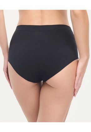 Panty Paquete X2 Talle Alto Negro St Even 49712