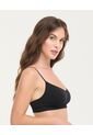 Top Seamless Paquete X2 Escote En V Negro St Even 49756 de St Even