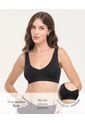 Top Seamless Tiras Anchas Fijas Negro St Even 49726 de St Even