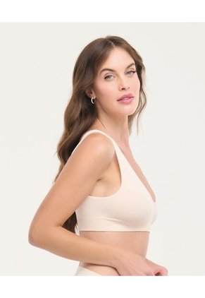 Top Seamless Tiras Anchas Fijas Natural St Even 49726