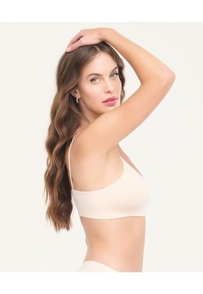 Top Seamless Tiras Fijas Copas Removibles Natural St Even 49736