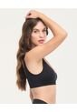 Top Seamless Tiras Anchas Fijas Negro St Even 49726 de St Even