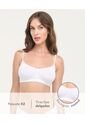 Top Seamless Paquete X2 Escote En V Blanco St Even  49756 de St Even