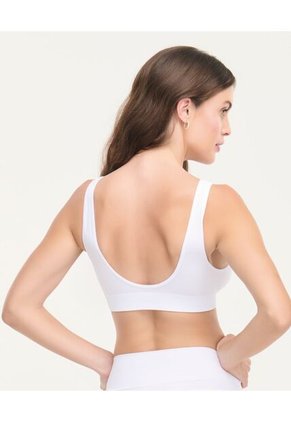 Top Seamless Tiras Anchas Fijas Blanco St Even 49726