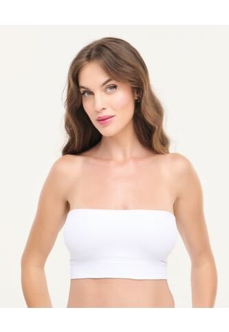 Top Seamless 2 En 1 Copas Removibles Tiras Ajustables Y Removibles Blanco St Even 49706 St Even