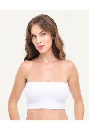 Top Seamless 2 En 1 Copas Removibles Tiras Ajustables Y Removibles Blanco St Even 49706