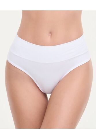 Panty Seamless Silueta Tanga Fajón Ancho Blanco St Even 49721 St Even