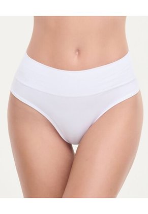 Panty Seamless Silueta Tanga Fajón Ancho Blanco St Even 49721