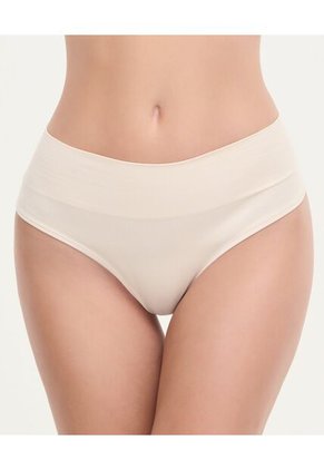 Panty Seamless Silueta Tanga Fajón Ancho Natural St Even 49721