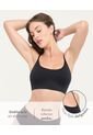 Top Seamless Tiras Fijas Negro St Even 49716 de St Even