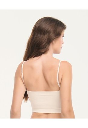 Top Seamless 2 En 1 Copas Removibles Tiras Ajustables Y Removibles Natural St Even 49706