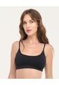 Top Seamless Tiras Fijas Negro St Even 49716 de St Even