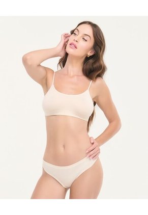 Panty Paquete X2 Silueta Tanga Natural St Even 49731