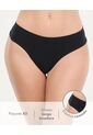 Panty Paquete X2 Silueta Tanga Negro St Even 49731 de St Even