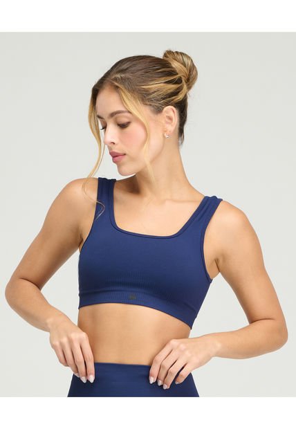 Top Deportivo Sin Costuras Azul Navy ST Even 68416