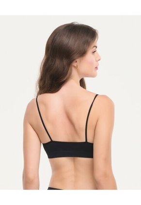 Top Seamless Paquete X2 Tiras Fijas Negro St Even 49746